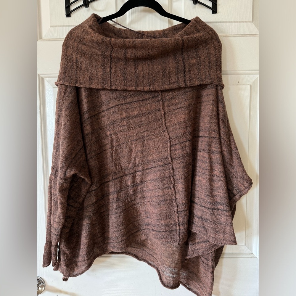 NWT Free People Banana Split Cowl Neck Sweater